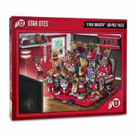 Utah Utes Purebred Fans "A Real Nailbiter" 500 Piece Puzzle