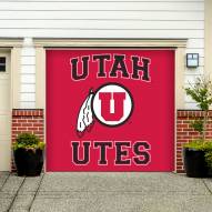Utah Utes Single Garage Door Banner