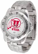 Utah Utes Sport Steel Men's Watch