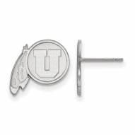 Utah Utes Sterling Silver Small Post Earrings