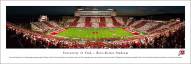 Utah Utes Stripe Football Panorama