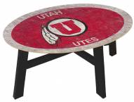 Utah Utes Team Color Coffee Table