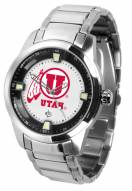 Utah Utes Titan Steel Men's Watch