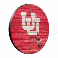 Utah Utes Weathered Design Hook & Ring Game