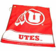 Utah Utes Woven Golf Towel