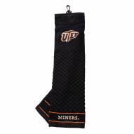 UTEP Miners Embroidered Golf Towel