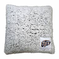 UTEP Miners Frosty Throw Pillow
