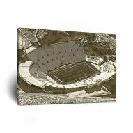 UTEP Miners Sketch Canvas Wall Art