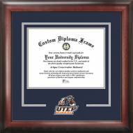 UTEP Miners Spirit Diploma Frame