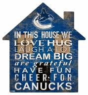 Vancouver Canucks 12" House Sign