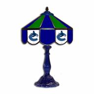 Vancouver Canucks 21" Glass Table Lamp