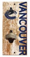 Vancouver Canucks 6" x 12" Distressed Bottle Opener