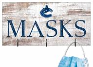 Vancouver Canucks 6" x 12" Mask Holder