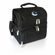 Vancouver Canucks Black Pranzo Insulated Lunch Box