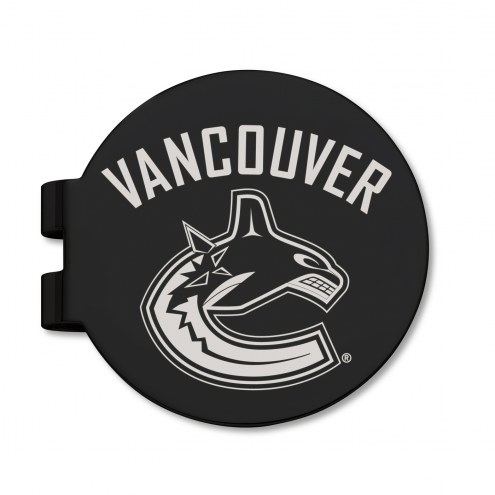 Vancouver Canucks Black Prevail Engraved Money Clip