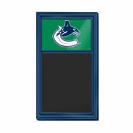 Vancouver Canucks Chalk Note Board
