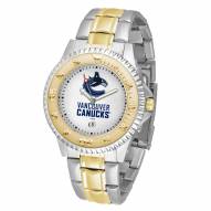 Vancouver Canucks Competitor Two-Tone Men's Watch