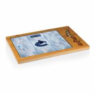 Vancouver Canucks Icon Glass Top Cutting Board