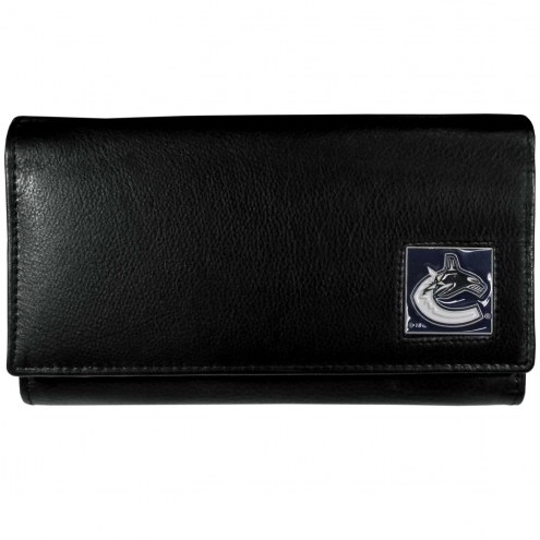 Vancouver Canucks Leather Women's Wallet