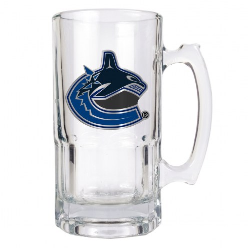 Vancouver Canucks NHL 1 Liter Glass Macho Mug