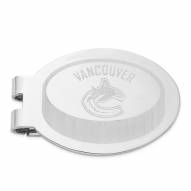 Vancouver Canucks Stainless Steel Engraved Money Clip