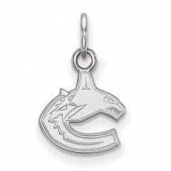 Vancouver Canucks Sterling Silver Extra Small Pendant