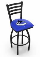 Vancouver Canucks Swivel Bar Stool with Ladder Style Back