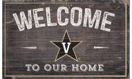 Vanderbilt Commodores 11" x 19" Welcome to Our Home Sign