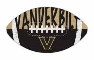 Vanderbilt Commodores 12" Football Cutout Sign