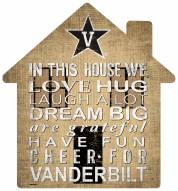Vanderbilt Commodores 12" House Sign