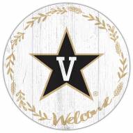 Vanderbilt Commodores 12" Welcome Circle Sign
