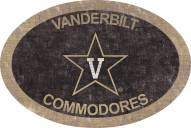 Vanderbilt Commodores 46" Team Color Oval Sign