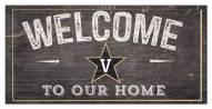 Vanderbilt Commodores 6" x 12" Welcome Sign