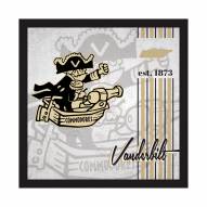 Vanderbilt Commodores Album 10" x 10" Sign