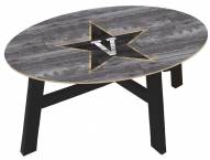 Vanderbilt Commodores Distressed Wood Coffee Table