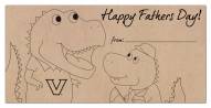 Vanderbilt Commodores Father's Day Coloring Sign