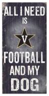 Vanderbilt Commodores Football & My Dog Sign