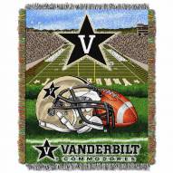 Vanderbilt Commodores Home Field Advantage Throw Blanket