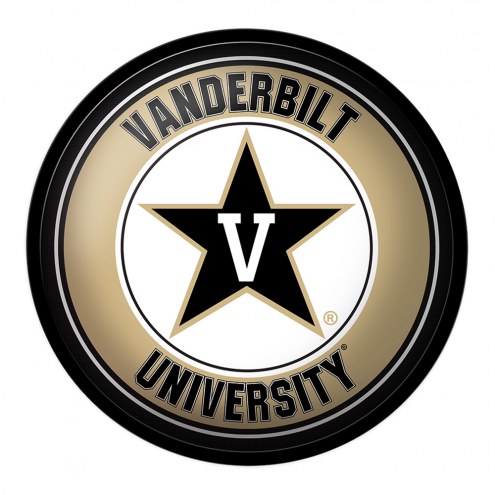 Vanderbilt Commodores Modern Disc Wall Sign