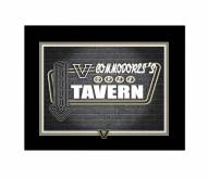Vanderbilt Commodores Neon Tavern 12" x 16" Framed Wall Art