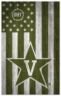 Vanderbilt Commodores OHT Military Green Flag 11" x 19" Sign