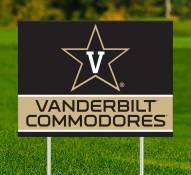 Vanderbilt Commodores Team Name Yard Sign