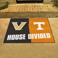 Vanderbilt Commodores/Tennessee Volunteers House Divided Mat