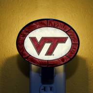 Virginia Tech Hokies NCAA Stained Glass Night Light