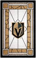Vegas Golden Knights 11" x 19" Stained Glass Sign