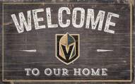Vegas Golden Knights 11" x 19" Welcome to Our Home Sign
