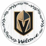 Vegas Golden Knights 12" Welcome Circle Sign