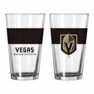 Vegas Golden Knights 16 oz. Colorblock Pint Glass