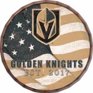 Vegas Golden Knights 24" Flag Barrel Top