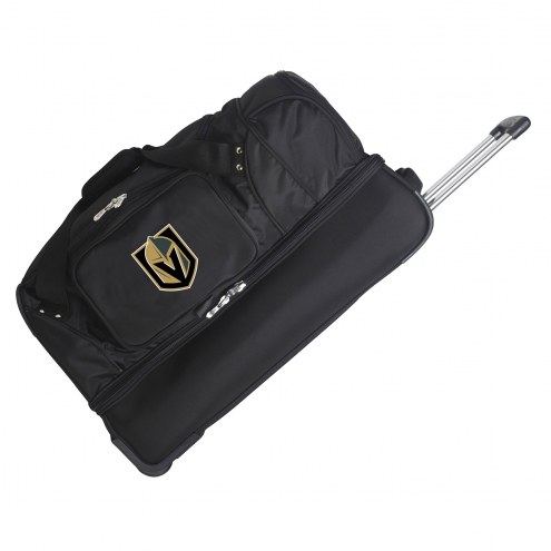 Vegas Golden Knights 27&quot; Drop Bottom Wheeled Duffle Bag
